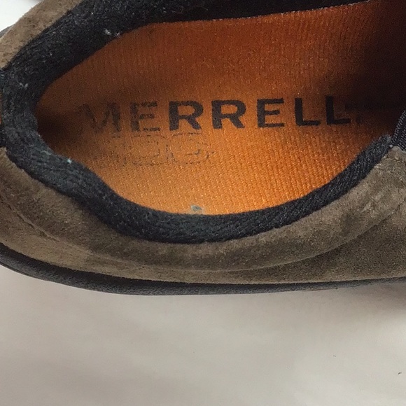 Merrell Jungle Moc brown slip-on shoes size 7 - Picture 7 of 9